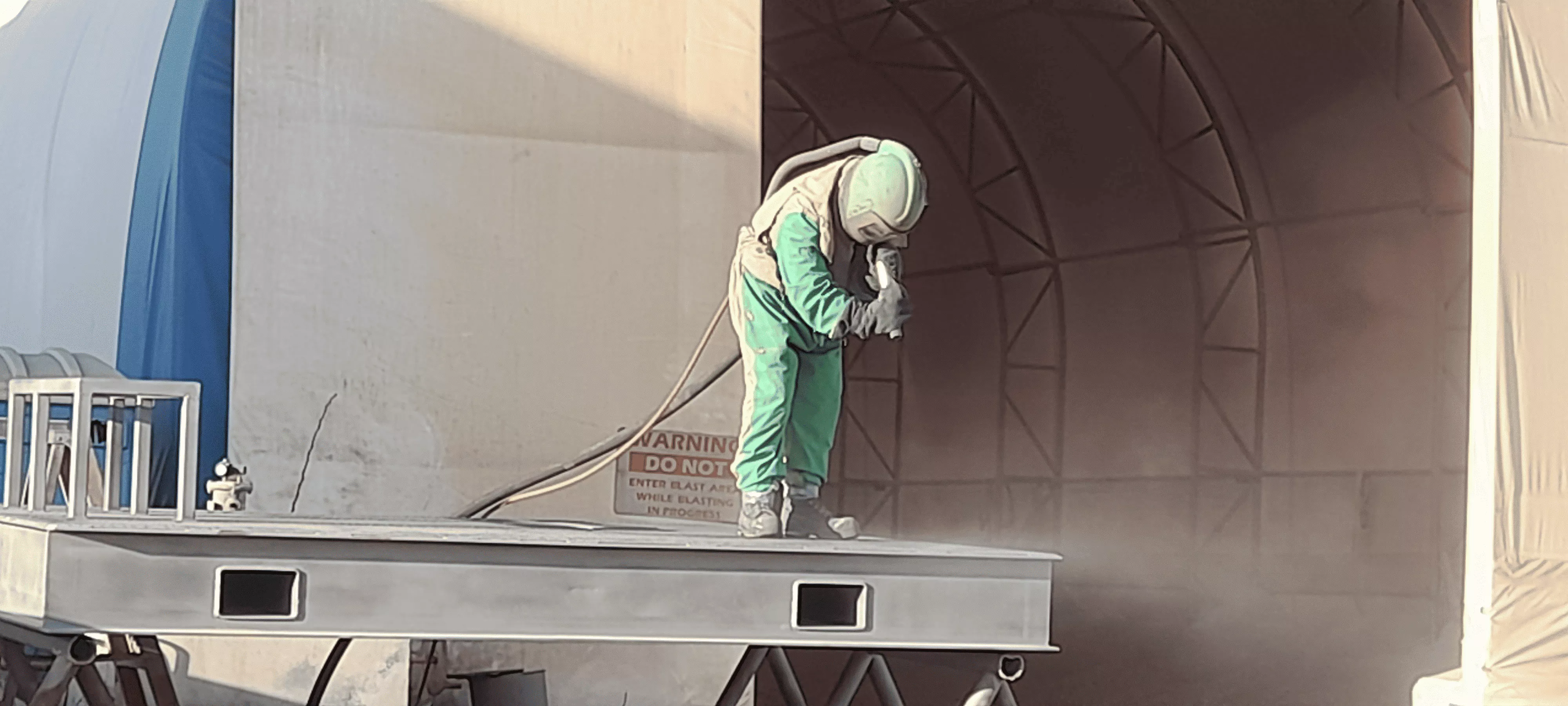 # Sandblasting # Industrial Painting # Endura Urethane # Warranty